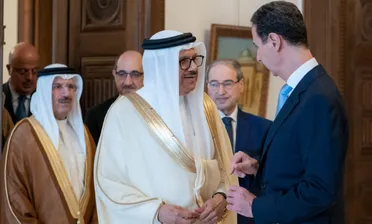 وزير خارجية البحرين يلتقي "الأسد" في أول زيارة لدمشق منذ عام 2011