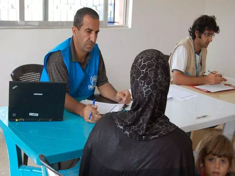 مفوضية اللاجئين تبدأ الأحد بإعادة تسجيل اللاجئين السوريين في الأردن