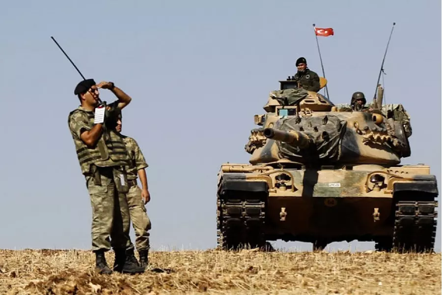 قصف مدفعي متبادل بين الجيش التركي و"ب ي د" في محيط القامشلي