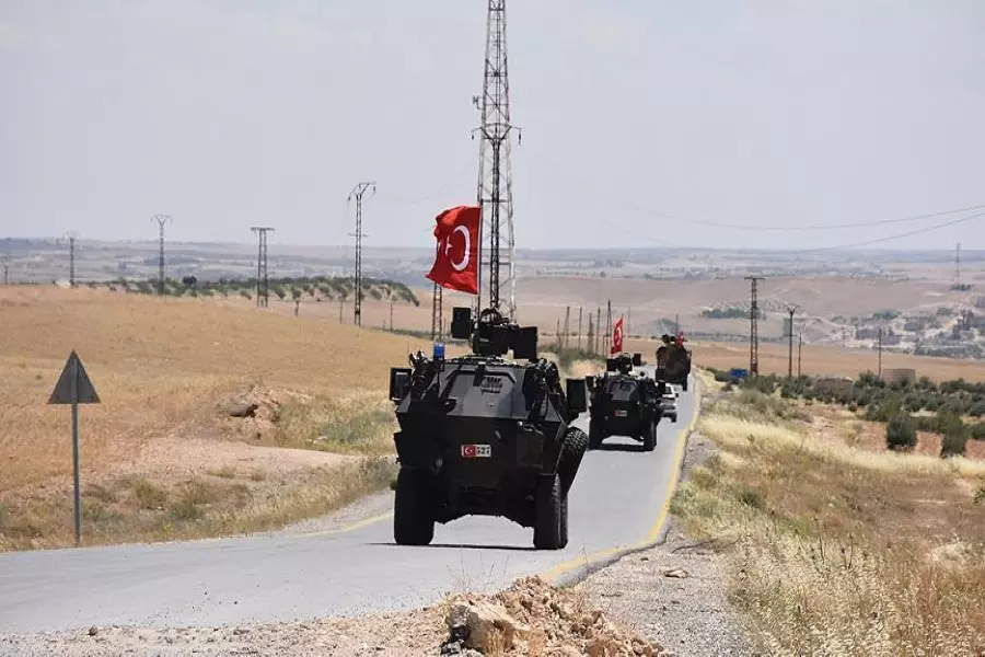 القوات التركية تسير الدورية الـ 47 في منطقة منبج