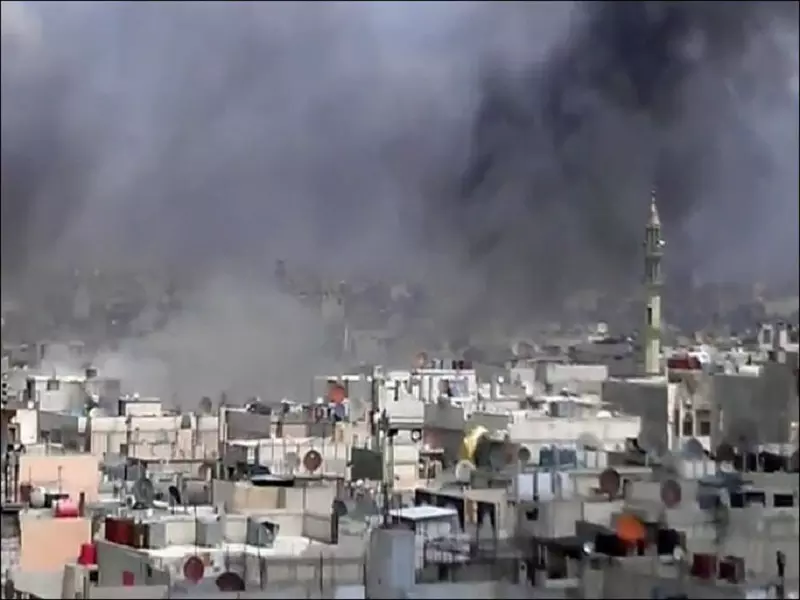 ريف حمص ... و القصف الذي لا يهدء