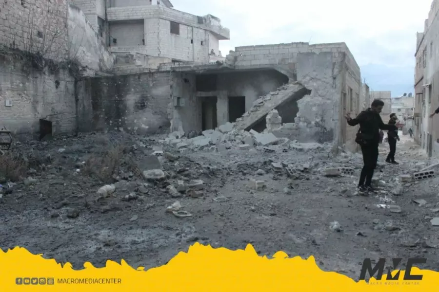استشهاد رجل وزوجته بقصف صاروخي لقوات الأسد على "أريحا"