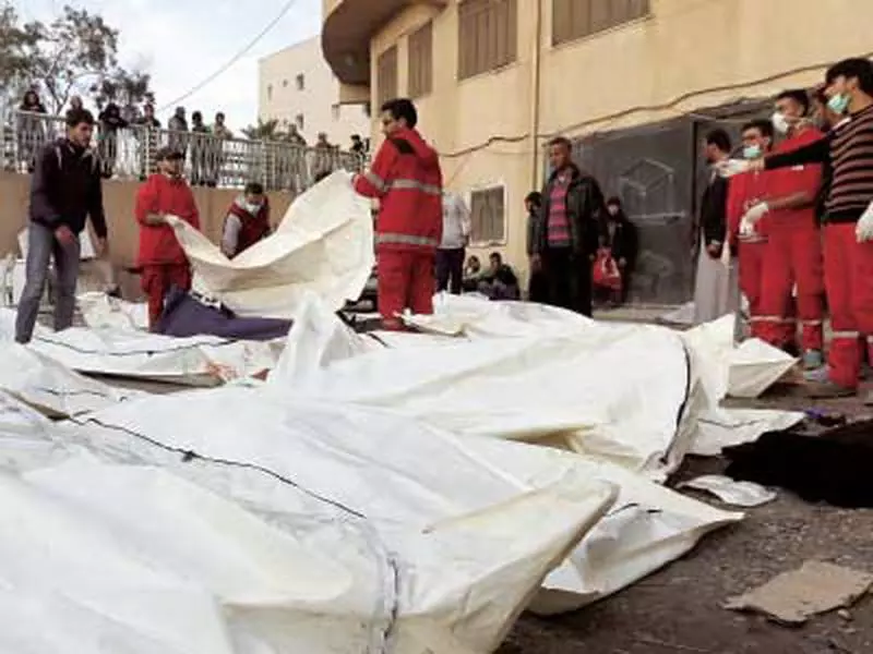 إرتفاع حصيلة الشهداء إلى أكثر من خمسة و تسعين شخصاً  إثر القصف الجوي على مدينة الرقة