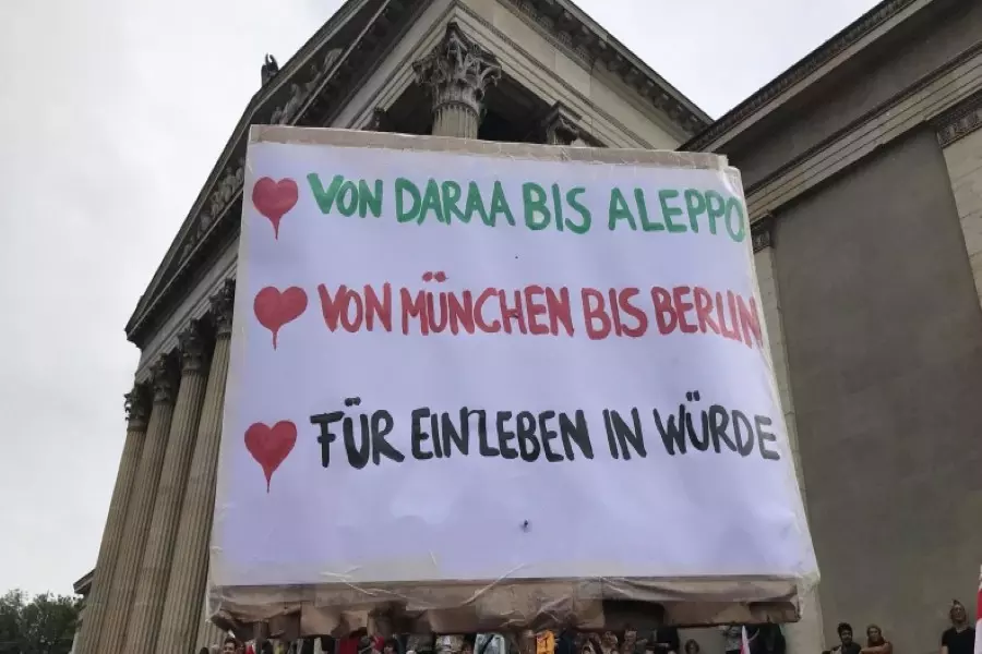 دعما للاجئين.. مظاهرات حاشدة في ميونخ الألمانية