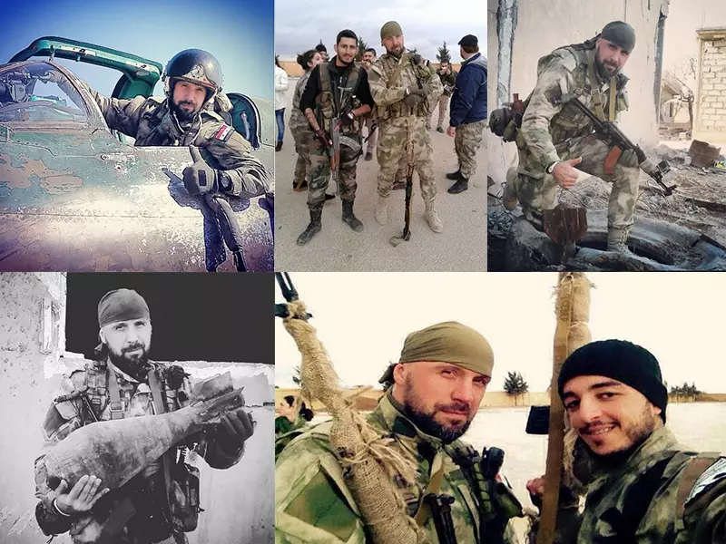 الـ”عفريت” جندي روسي يتفاخر بانضمامه لقوات الأسد .. و الموالون يصفقون فرحاً