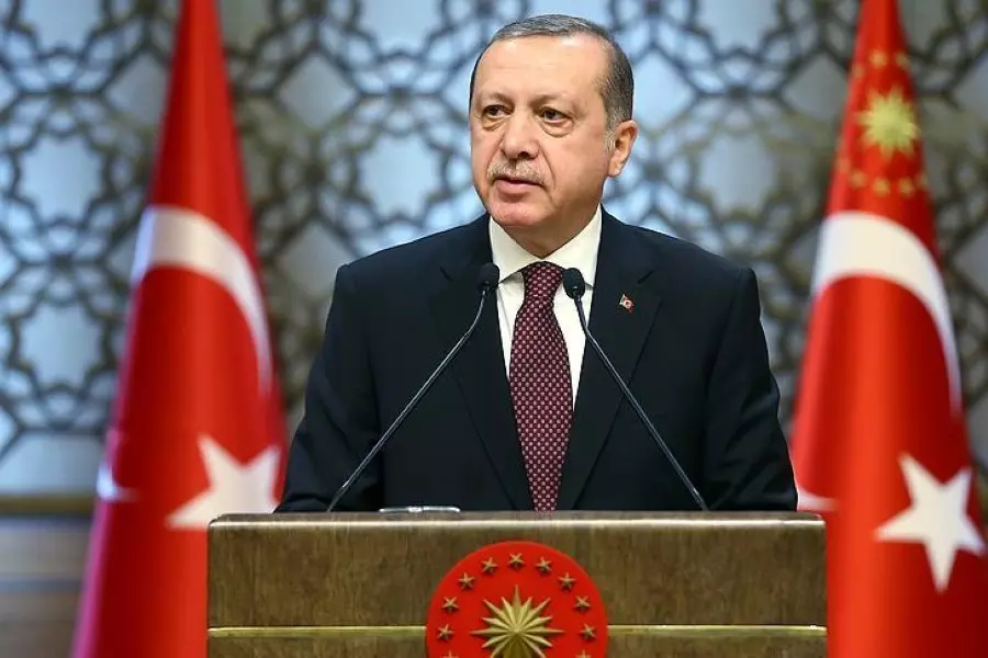 أردوغان: "نحن في سوريا من أجل إعادة الحرية إلى أشقائنا العرب والأكراد"