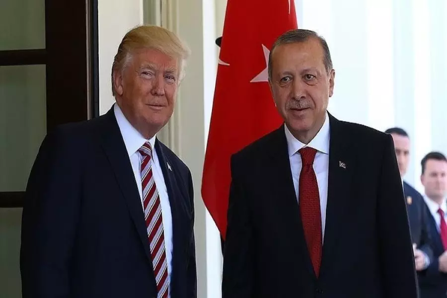 أردوغان يبحث هاتفيا مع ترامب القضية السورية