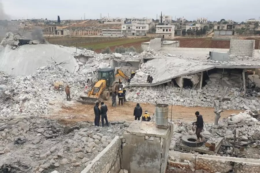 شهداء وجرحى بقصف جوي روسي استهدف قرية كفرعمة غرب حلب