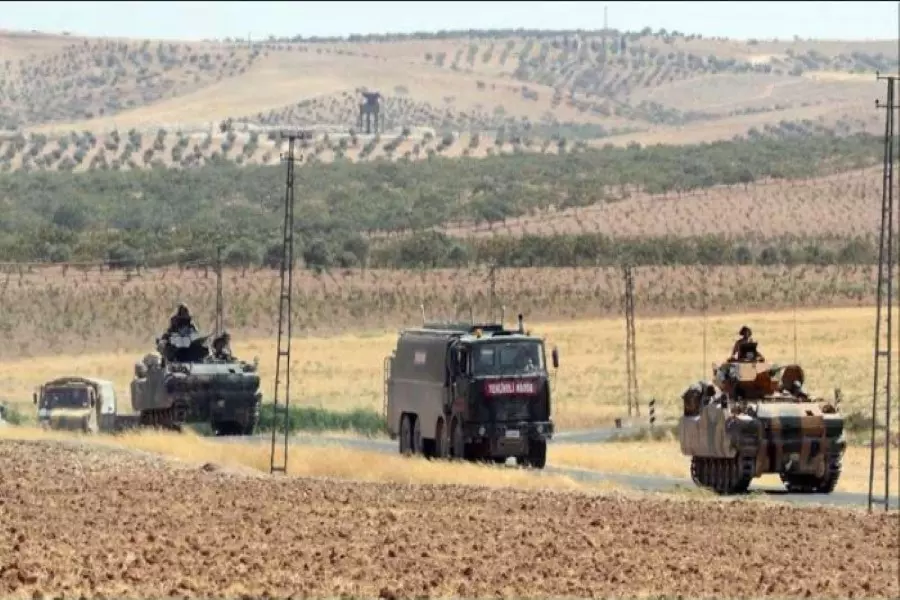 قوات تركية تدخل شمال حلب لتثبيت سابع نقطة مراقبة لخفض التصعيد في جبل عندان
