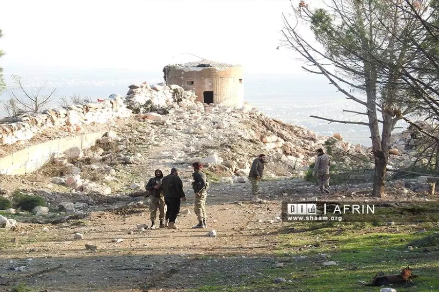 الجيش التركي يدمر 44 هدفا لوحدات حماية الشعب في اطار "غصن الزيتون"