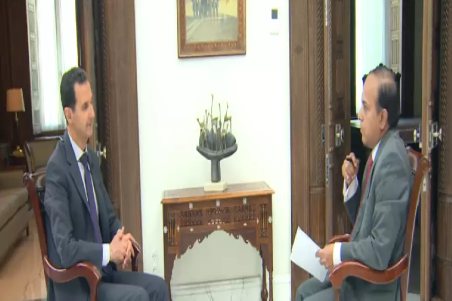 بشار الأسد يكذب من جديد وينفي مسؤوليته عن هجوم الكيماوي في خان شيخون