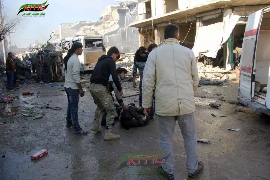 اليوم الأكثر دموية في إدلب ..... أشلاء ودماء ومجزرة تتلوها مجازر