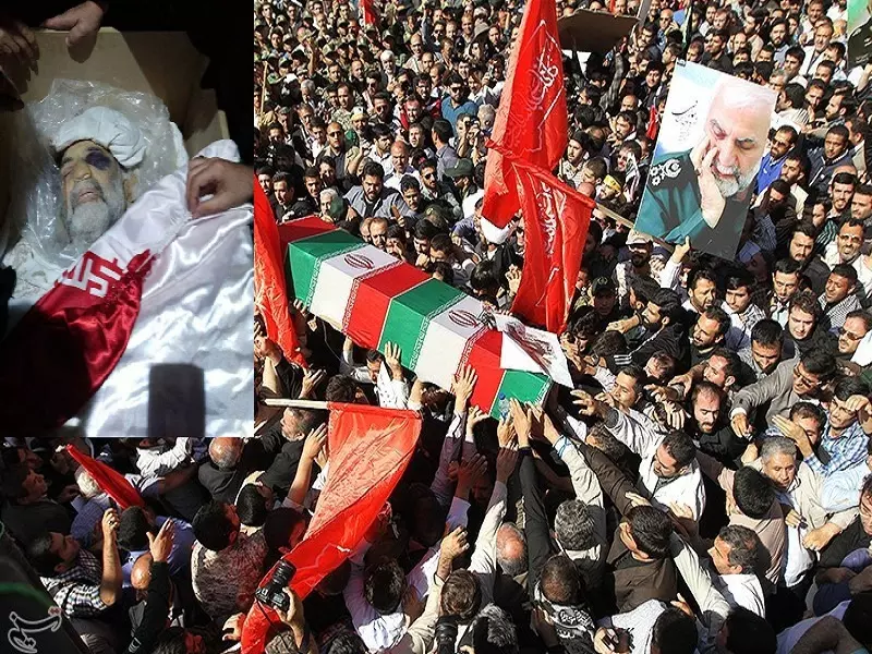 ايران تشيع "همداني" و تتوعد "الإرهابيين" بأنهم "سيقبرون" في سوريا ...!!