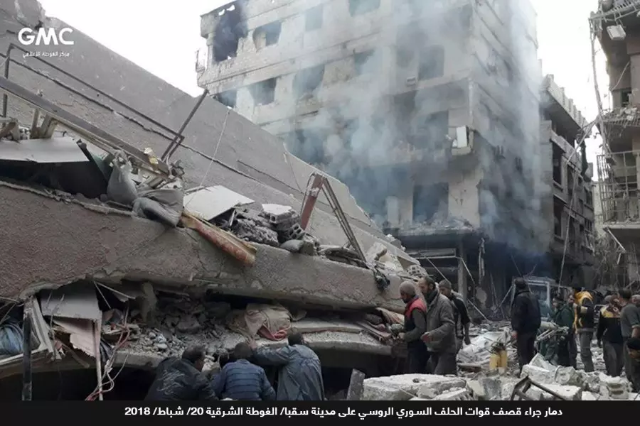 الشبكة السورية: مقتل 1389 مدنياً في سوريا خلال شباط 67% منهم في الغوطة الشرقية