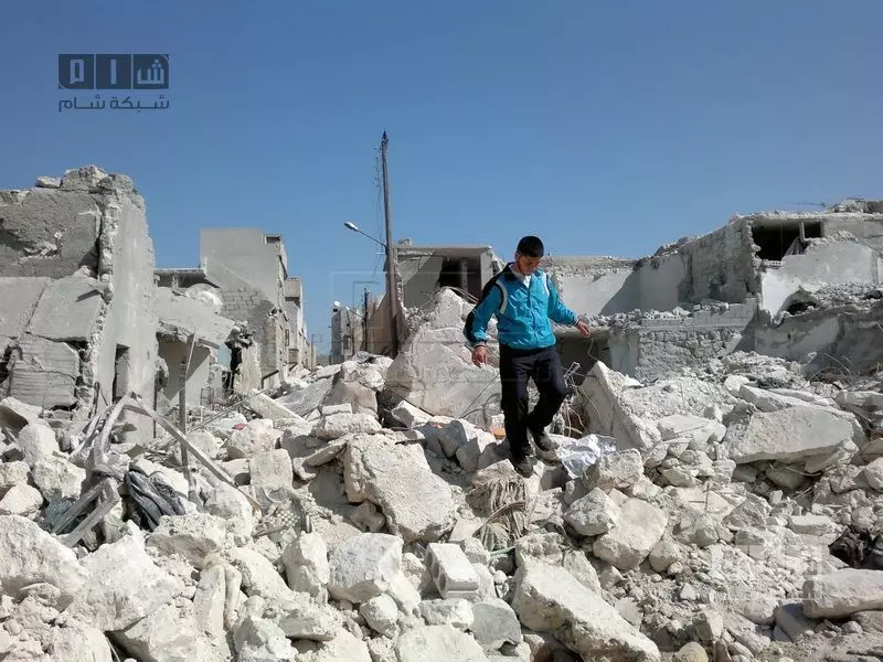 نشرة أخبار الساعة 12 مساءً لجميع الأحداث الميدانية في سوريا 09-04-2015