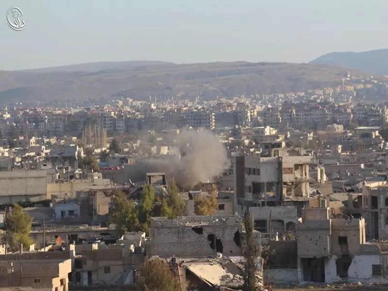 قوات الأسد تحاول التقدم بين داريا ومعضمية الشام من جديد .... والمروحيات تلقي حوالي 40 برميل متفجر