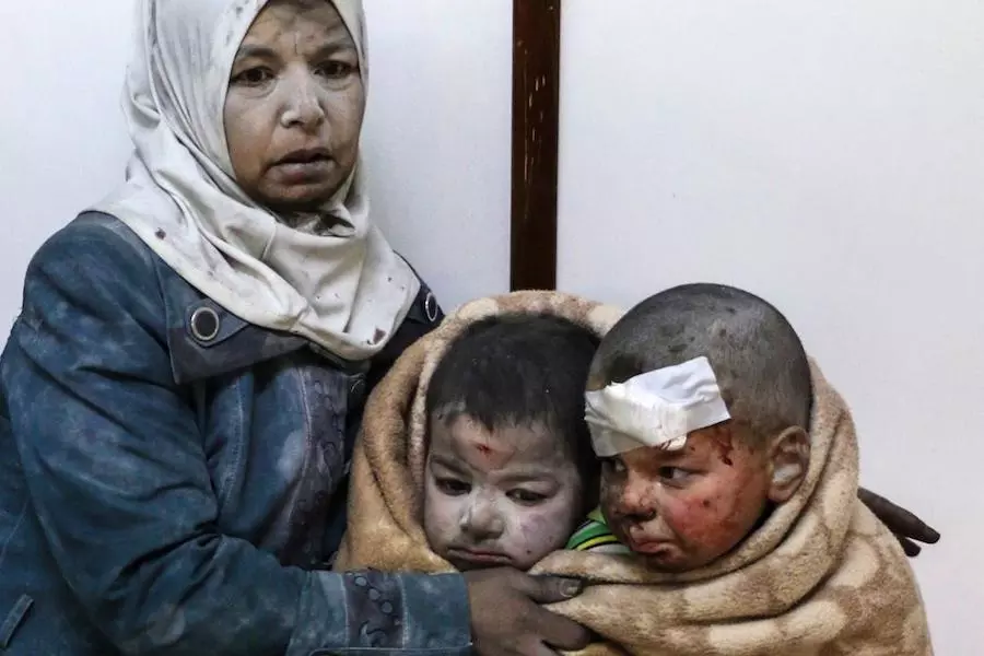معاناة أطفال سوريا تبلغ ذروتها في ٢٠١٦ زيادة مرعبة في القتل و التشريد و الحصار