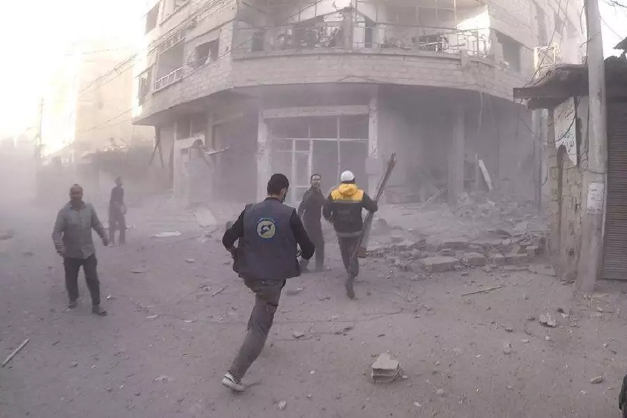 نزف الدماء متواصل.. غوطة دمشق الشرقية تتعرض لحملة بربرية من قبل قوات الأسد