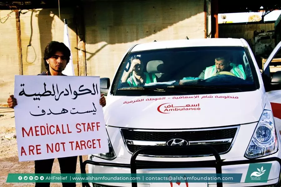 ناشطون يطلقون حملة لمطالبة فيلق الرحمن بالإفراج عن الكوادر الطبية