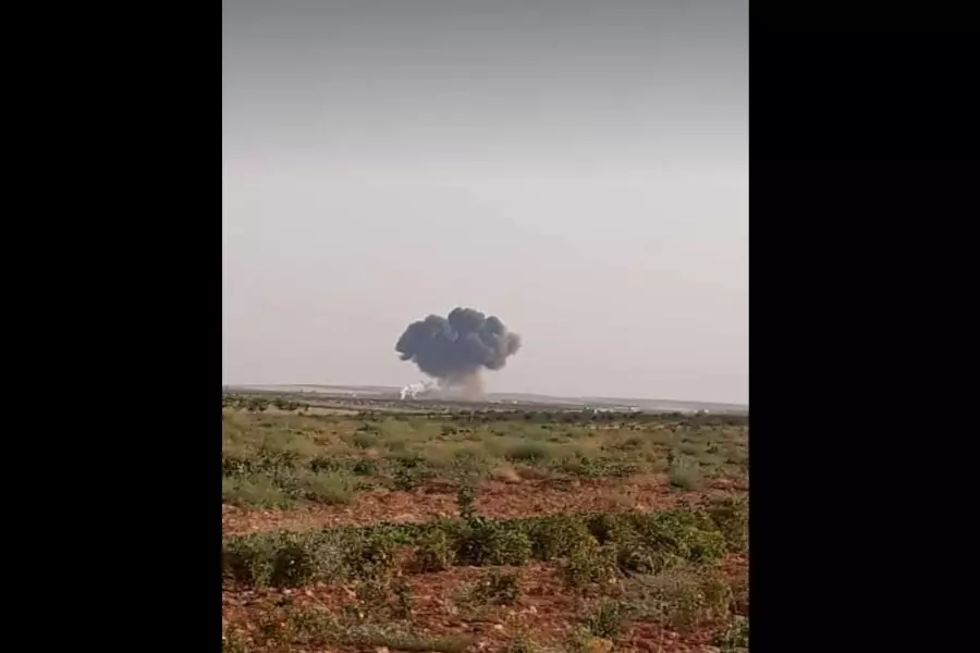 فصائل الثوار تُسقط طائرة حربية "سيخوي 22" للنظام جنوبي إدلب