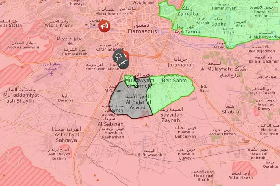 اتفاق وقع في القاهرة.. جنوب دمشق ضمن مناطق خفض التصعيد