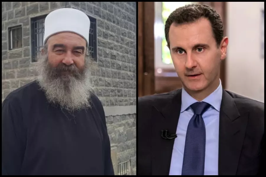 وفد روسي يلتقي الرئيس الروحي لـ "الموحدين الدروز" والأخير يعلن موقفه من الأسد