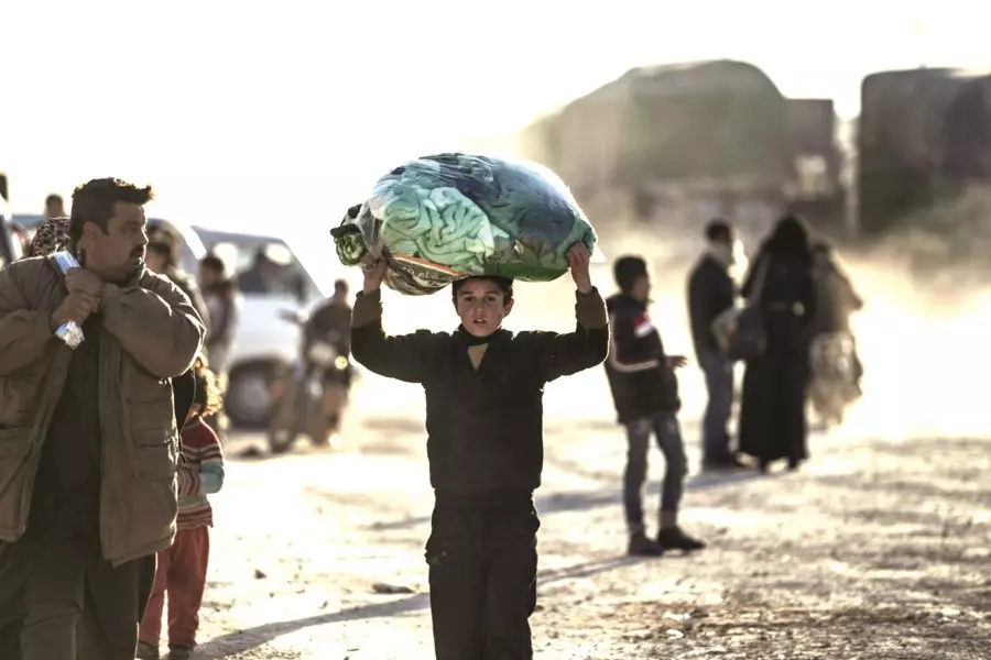 نشطاء يناشدون لوقف قصف المدنيين في مناطق سيطرة تنظيم الدولة بدير الزور
