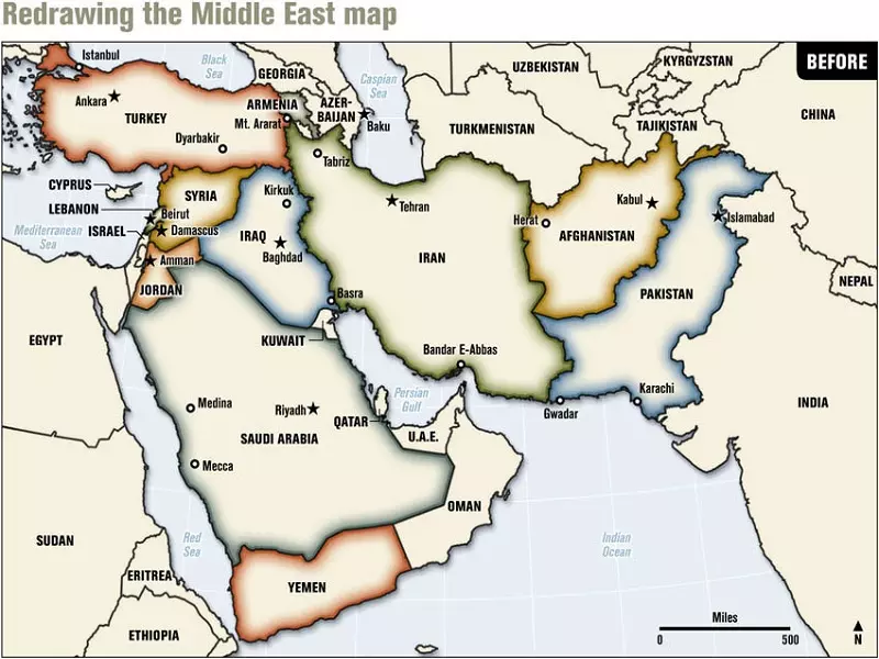 إعادة تشكيل الشرق الاوسط