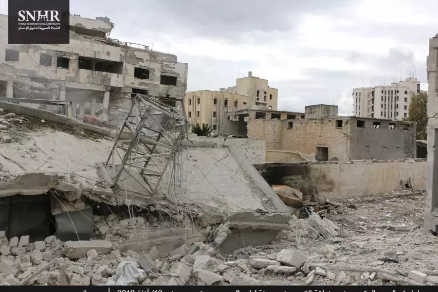 تقرير لـ "الشبكة السورية" يرصد أبرز انتهاكات حقوق الإنسان بسوريا في آذار 2019