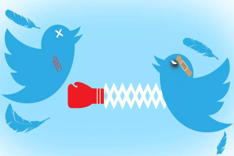 حرب التويتر