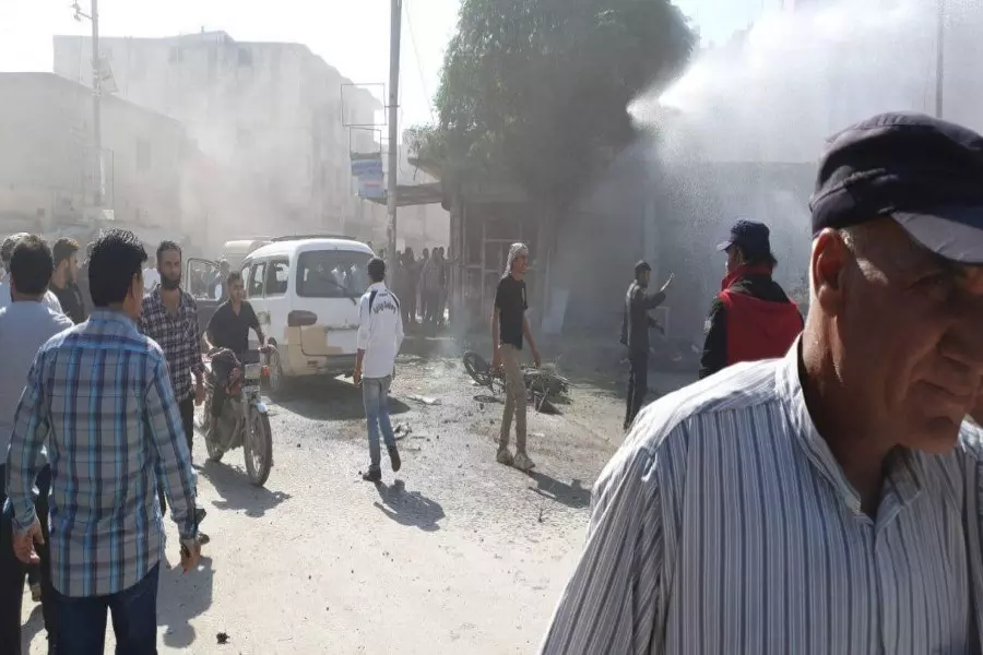 إصابة مدنيين بينهم نساء وأطفال إثر انفجار دراجات مفخخة بريف حلب