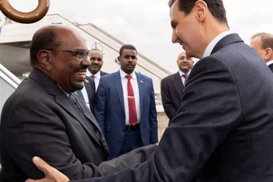 في مثل هذا اليوم رئيس نصف السودان زار طاغية ثلث سوريا.. والأن هو يحاكم