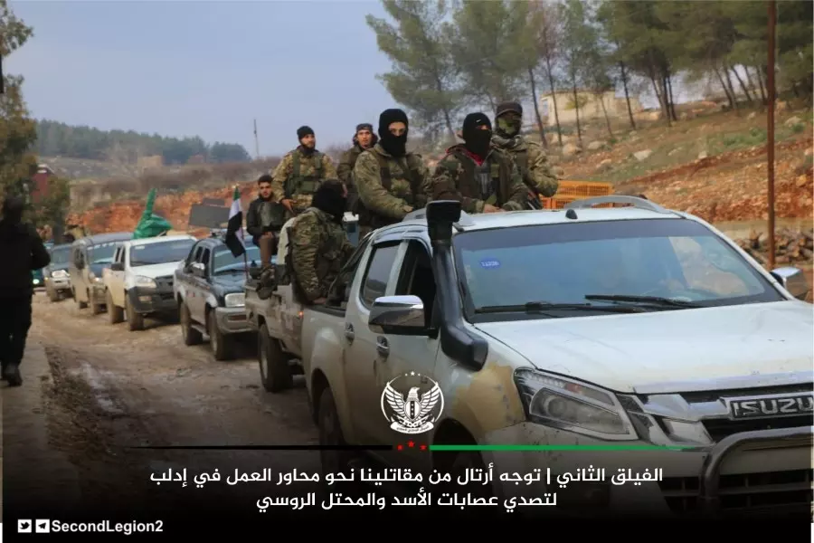 تعزيزات عسكرية من "الجيش الوطني السوري" تصل جبهات ريف إدلب