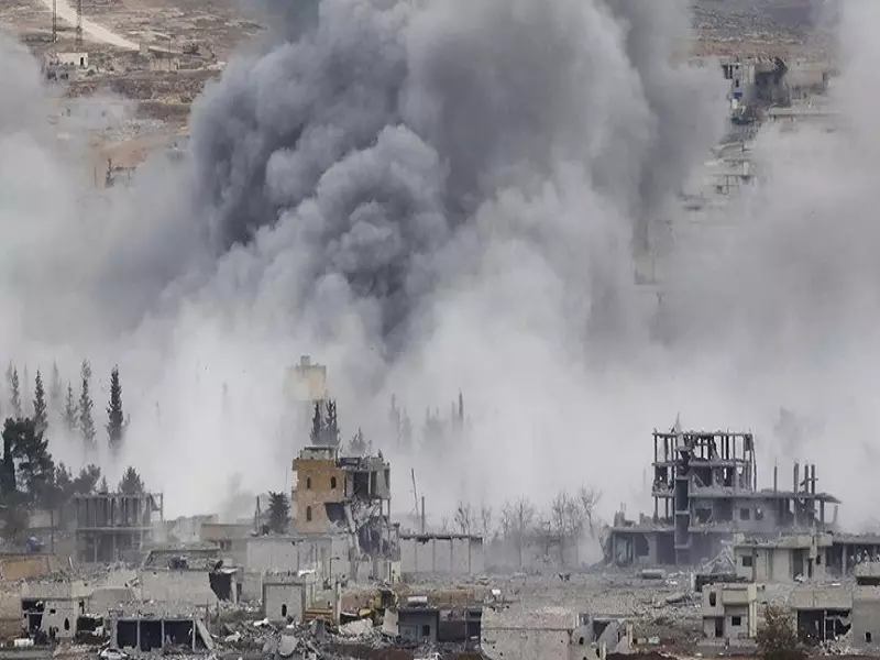 17 ضربة جوية للتحالف على محيط كل من عين عرب و تل أبيض و حلب