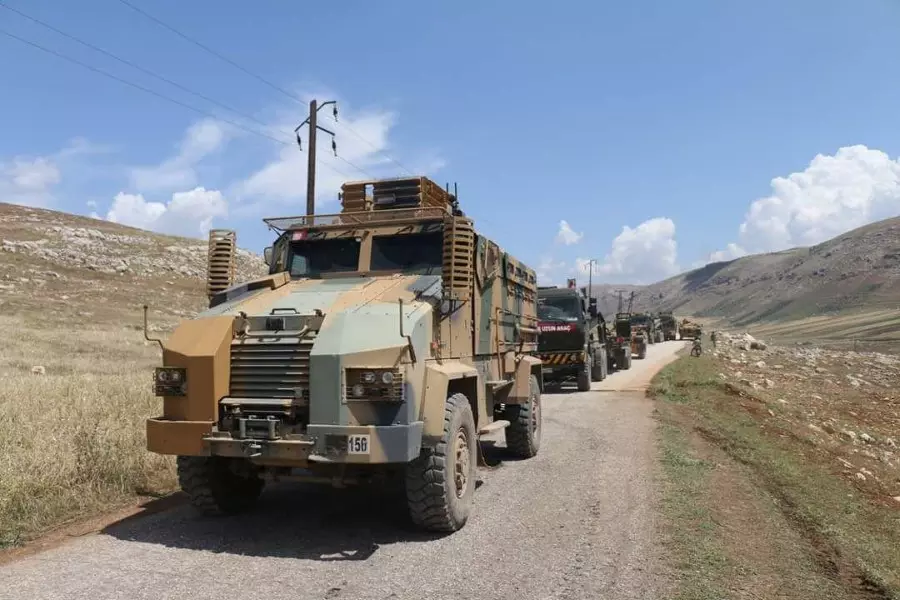 قوات تركية تدخل ريف إدلب فجراً وجهتها نقطة المراقبة في منطقة "الصرمان" بالريف الشرقي
