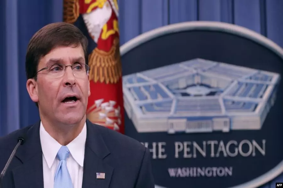 وزير الدفاع الأمريكي المؤقت يؤكد بقاء القوات الأمريكية بسوريا