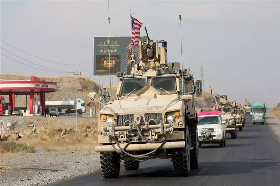 قوات أمريكية تتمركز غربي الرقة بعد انسحابها من مناطق "نبع السلام"
