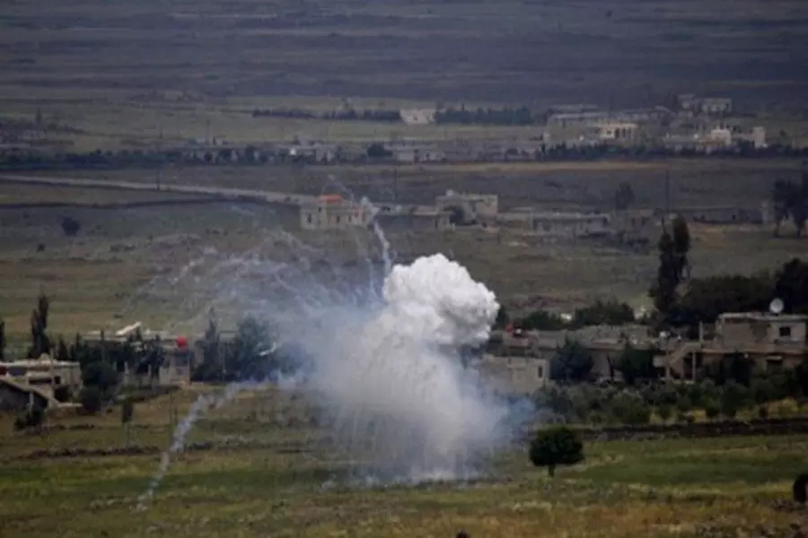 الطيران الاسرائيلي يستهدف قوات الأسد من جديد