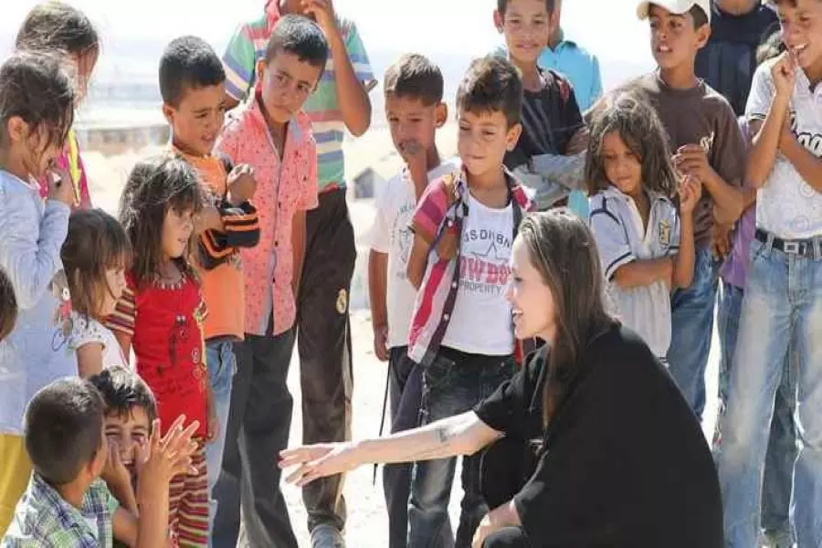 "أنجلينا جولي" تطالب مجلس الأمن بالتحرك لإنهاء الحرب في سوريا