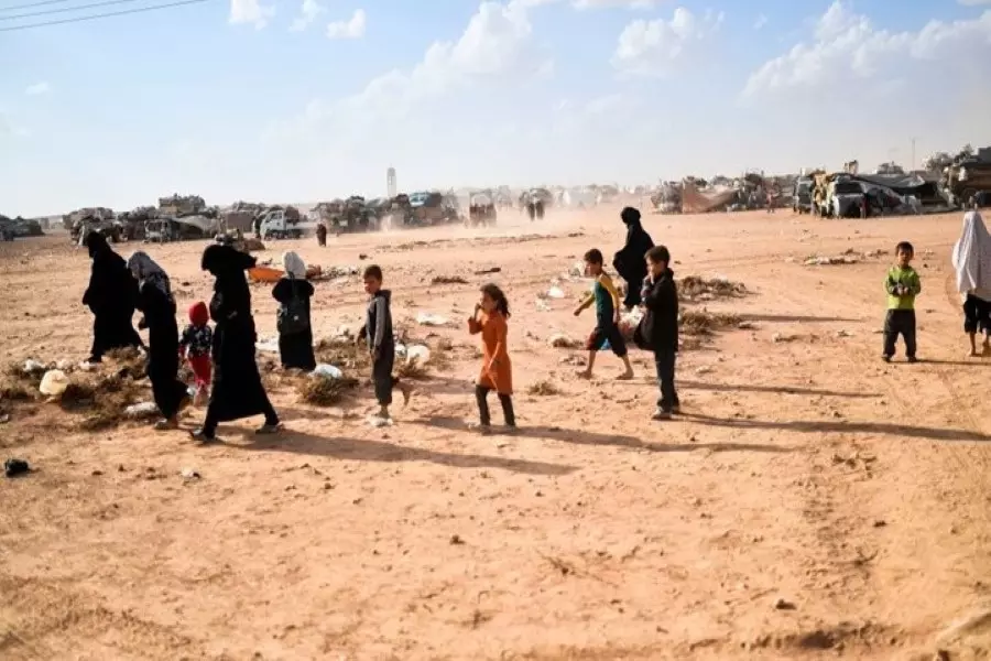 الأمم المتحدة تعرب عن قلقها حيال سلامة عشرات الآلاف من النازحين في مخيم "الهول"