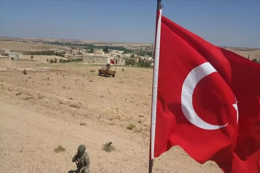 القوات التركية تسير الدورية الـ 44 في منطقة منبج