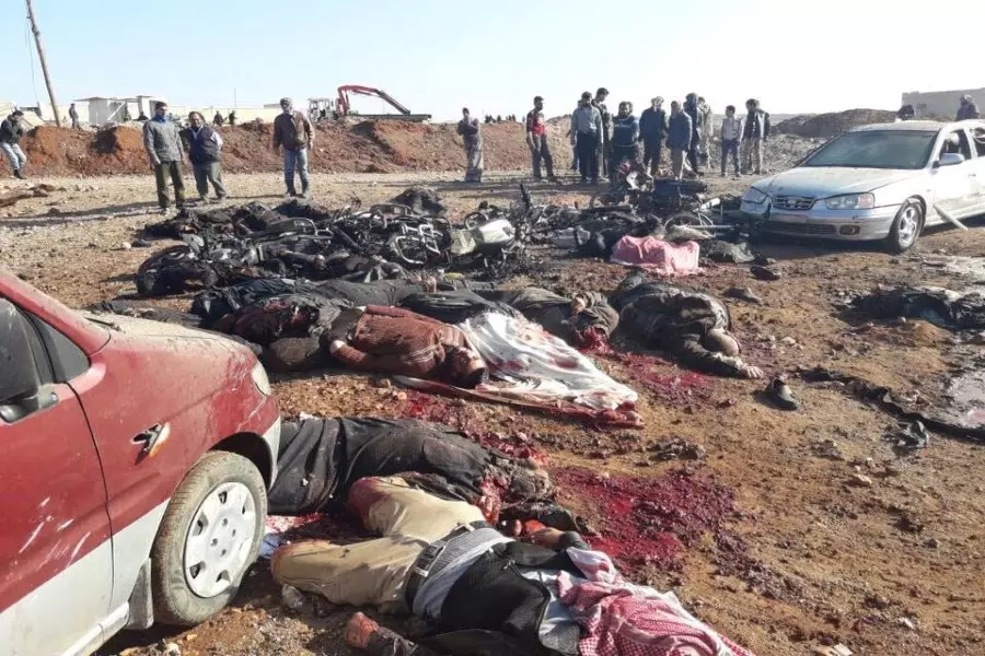 تنظيم الدولة ينفذ مجزرة مروعة بحق المدنيين في قرية سوسيان بسيارة مفخخة