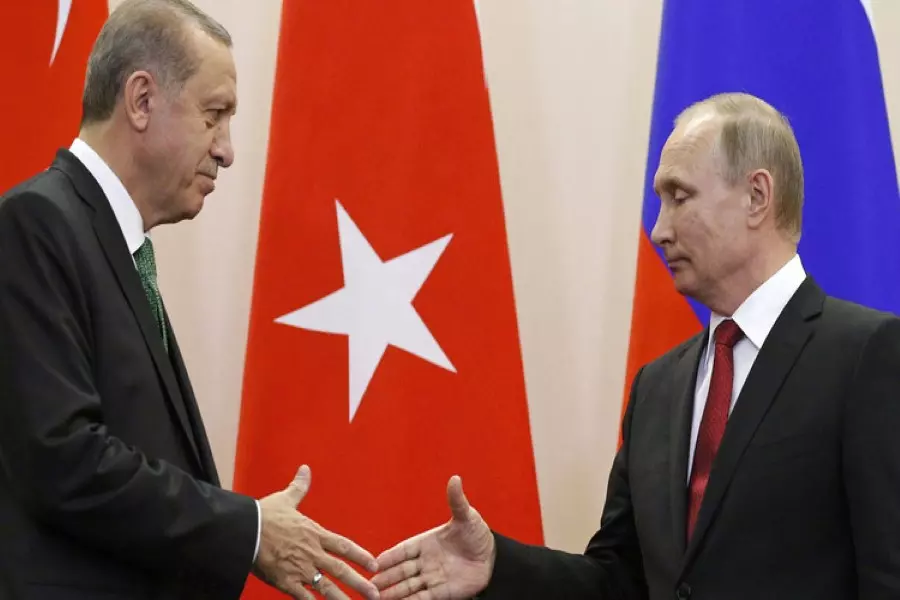 الكرملين: المستجدات في سوريا أحد المحاور الرئيسية للمباحثات بين أردوغان وبوتين