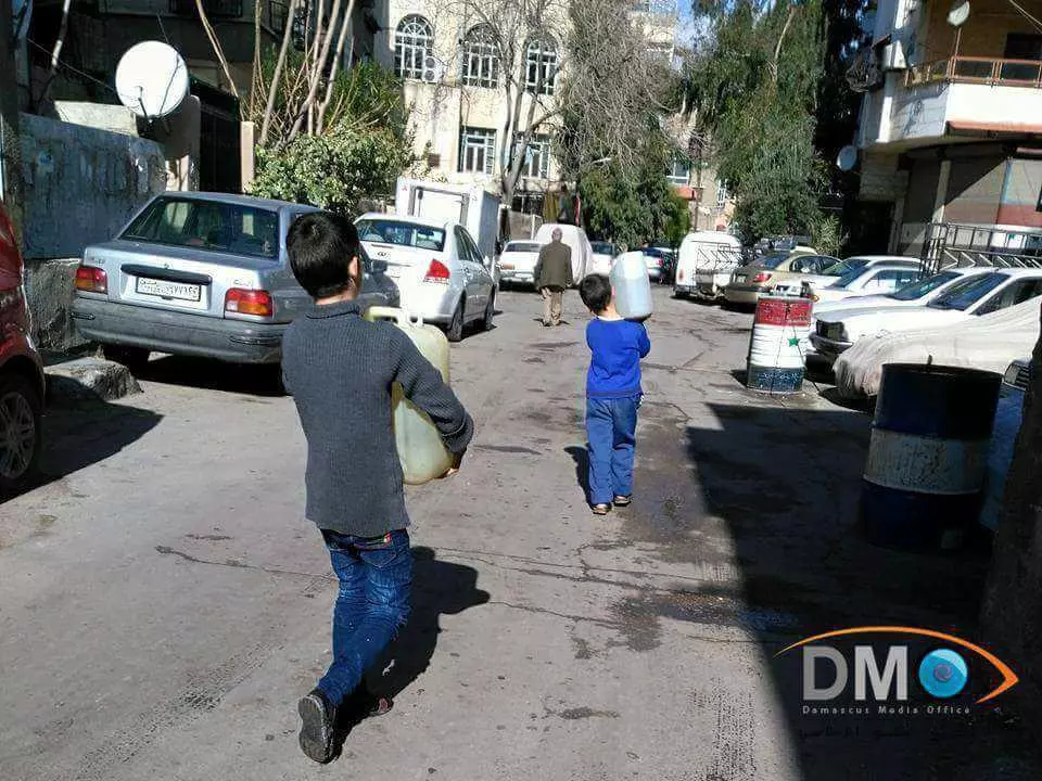 أزمة مياه تواجه دمشق .... ونظام الأسد يعجز عن سد الحاجة