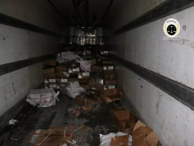 القبض على شاحنة تنقل كميات كبيرة من اللحوم الفاسدة بريف حلب