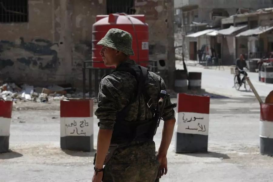 إصابة نقيب في مخابرات النظام باستهداف دورية أمنية في "جرمانا" قرب دمشق