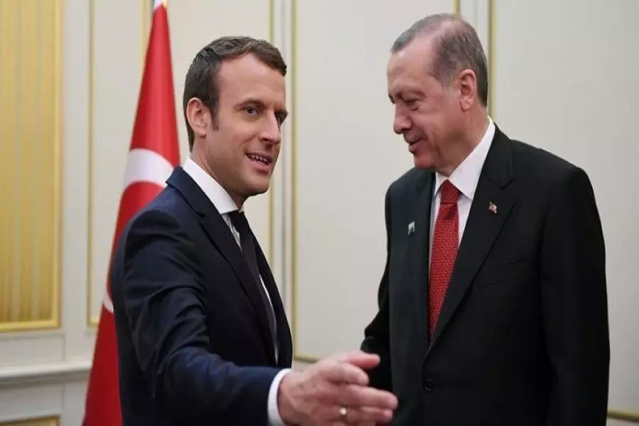ماكرون وأردوغان يبحثان عن حل سياسي في سوريا