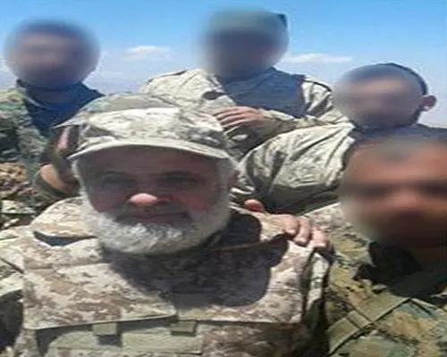 نائب أمين ميليشيا حزب الله بالبدلة العسكرية!!!