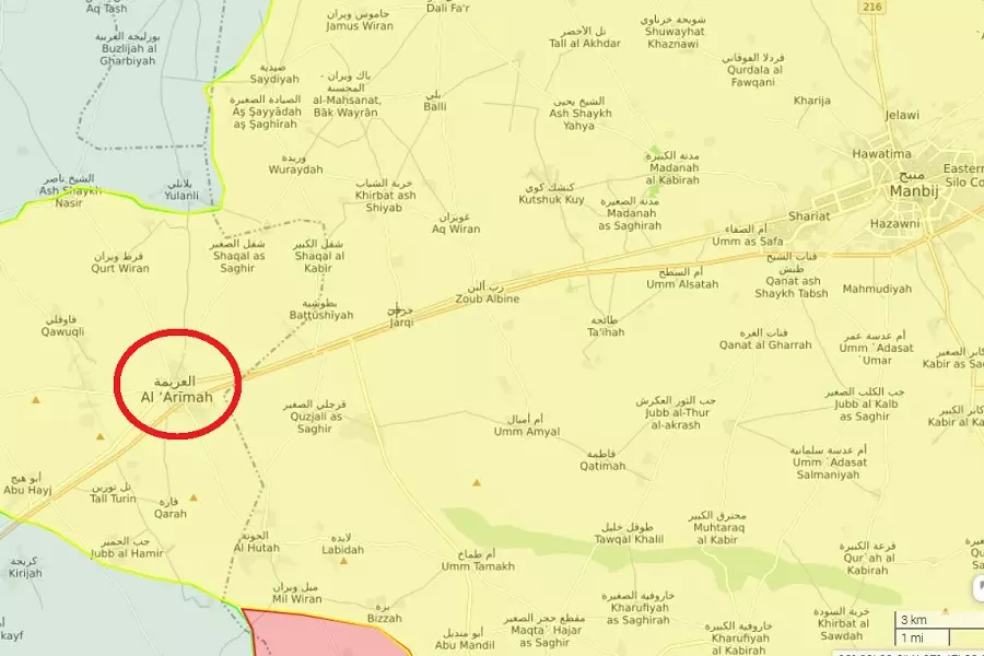بالإتفاق مع وحدات حماية الشعب الكردية.. قوات الأسد تدخل بلدة العريمة غربي منبج