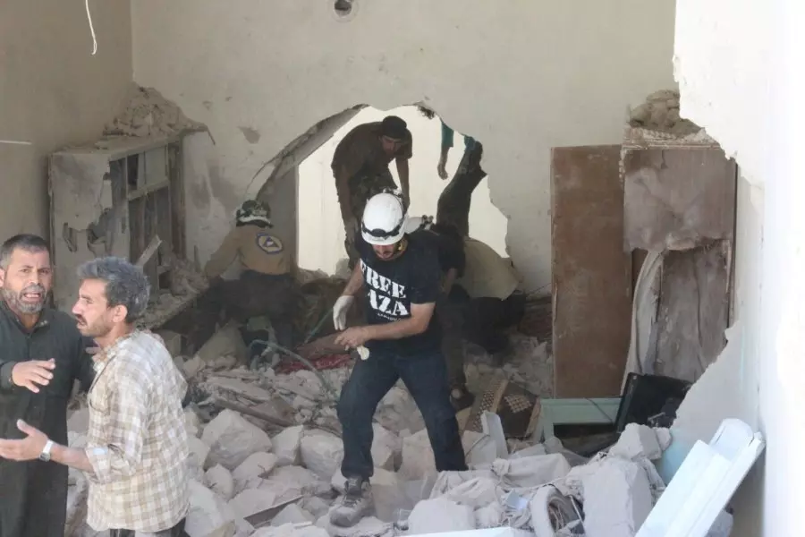 شهداء وجرحى بقصف جوي استهدف أحياء مدينة حلب